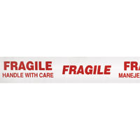 Ruban d'emballage Scotch 3771 avec message, Adh&eacute;sif Thermofusible, 2 mils, 48 mm (1-22/25") x 100 m (328') Groupe Belzile Dickner