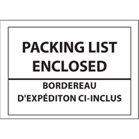 Packing List Envelopes, 4" L x 5" W, Backloading Style Groupe Belzile Dickner