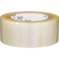 Ruban d'emballage Tartan 369, Adh&eacute;sif Acrylique, 1,6 mil, 48 mm (1-22/25") x 100 m (328') Groupe Belzile Dickner