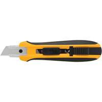 Five-Position Safety Knife, 18 mm, Silver, Rubber Handle Groupe Belzile Dickner