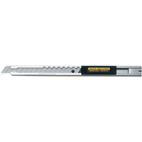 Standard-Duty Precision Knife, 9 mm, Stainless Steel, Stainless Steel Handle Groupe Belzile Dickner