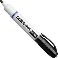 Dura-Ink&reg; Dry Erase Ink Markers, Black, Bullet Tip Groupe Belzile Dickner