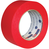 Utility Grade Coloured Masking Tape, 24 mm (1") x 55 m (180'), Red Groupe Belzile Dickner