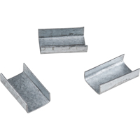 Joints en acier, Ouvert, Convient à largeur de feuillard 1/2" PF411 | Dickner Inc