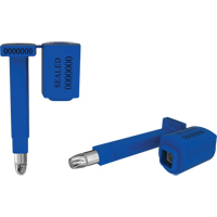 High Security Locktainer Security Seals, 3-1/4", Metal, Bolt Seal Groupe Belzile Dickner