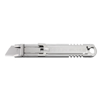 Self-Retracting Safety Knife, 14.5 mm, Stainless Steel, Stainless Steel Handle Groupe Belzile Dickner