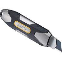 Knife with Auto-Lock, 18 mm, Carbon Steel, Heavy-Duty, Aluminum Handle Groupe Belzile Dickner