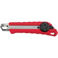 Snap-Off Knife, 18 mm, Carbide, Rubber/Polypropylene Handle Groupe Belzile Dickner