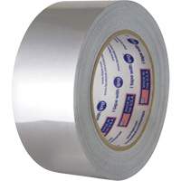 Silver Aluminum Foil Tape, 3 mils Thick, 25.4 mm (1") x 54.86 m (180') Groupe Belzile Dickner