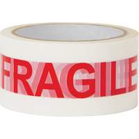 Ruban d'emballage Fragile, Adh&eacute;sif Thermofusible, 2 mils, 48 mm (2") x 100 m (328') Groupe Belzile Dickner