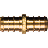 Coupling, Brass, 3/8" Groupe Belzile Dickner