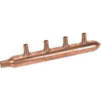 Four Branch Manifold, 3/4" Dia., Copper Groupe Belzile Dickner