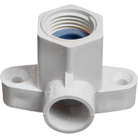 Flowguard Gold&reg; Drop Ear Elbow Fitting, Hub x FPT, CPVC, 1/2" Groupe Belzile Dickner