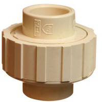 Raccord union, 1/2", PVC-C, Noeud x noeud Groupe Belzile Dickner