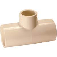 Flowguard Gold&reg; Tee Fitting, Reducing, CPVC, 3/4" x 3/4" x 1" Groupe Belzile Dickner