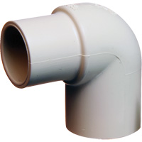 Flowguard Gold &reg; 90° Street Elbow Fitting, Spigot x Hub, CPVC, 1/2" Groupe Belzile Dickner