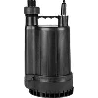 Thermoplastic Utility Pump, 115 V, 2200 GPH, 1/4 HP Groupe Belzile Dickner