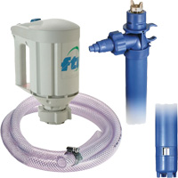PFM-40 Drum Pump Kit with M3V Motor, Polypropylene/PVDF/Stainless Steel Groupe Belzile Dickner