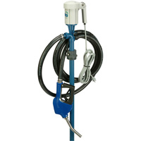 EFP-40 Drum Pump Kit with S1 Motor & DEF Accessories, Polypropylene/Stainless Steel Groupe Belzile Dickner