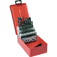 Jobber Length Drill Set, 11 Pieces, High Speed Steel Groupe Belzile Dickner