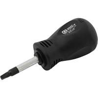Square Recess Stubby Screwdriver, #3 Tip, Round, 3-1/4" L, Cushion Grip Handle Groupe Belzile Dickner