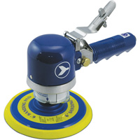 Heavy-Duty Dual-Action Quiet Random Orbit Sander, 6" Dia., 1/4" NPT Inlet, 10000 RPM Groupe Belzile Dickner