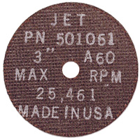 Meule &agrave; tronçonner POWERPLUS, 3" x 1/32", Arbre de 3/8", Type 1, 25 100 Tr/min Groupe Belzile Dickner