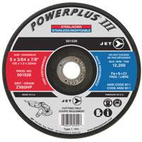 Meule &agrave; tronçonner POWERPLUS, 4-1/2" x 3/64", Arbre de 7/8", Type 1, 13 300 Tr/min Groupe Belzile Dickner