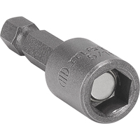 Tourne-&eacute;crou, Embout 5/16", Prise 1/4", 1-5/8" lo, Magn&eacute;tique Groupe Belzile Dickner