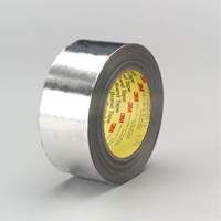 High-Temperature Aluminum Foil/Glass Cloth Tape, 12 mm (1/2") W x 33 m (108') L Groupe Belzile Dickner