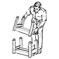 Supports empilables mobiles, 12" la x 16" p, Capacit&eacute; de 2500 lb Groupe Belzile Dickner