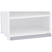 Interlok Boltless Shelving Bin Front/Base Plate Groupe Belzile Dickner