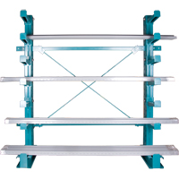 Cantilever Bar-Stock Racking - Light-Duty, Single Sided, 12" Arm, 75" H Groupe Belzile Dickner