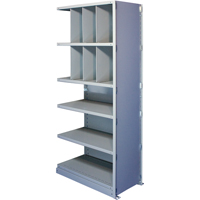 &eacute;l&eacute;ment de rayonnage Interlok, Acier, Sans boulons, Capacit&eacute; 800 lb, 36" la x 88" h x 12" p Groupe Belzile Dickner