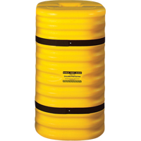 Column Protector, 6" x 6" Inside Opening, 24" L x 24" W x 42" H, Yellow RN040 | Dickner Inc