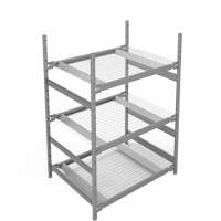&eacute;tag&egrave;re de grande largeur, Acier, Sans boulons, De base, 42" la x 60" h x 32" p Groupe Belzile Dickner