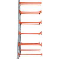 Add-On Reel Rack Section, 4 Rod, 48" W x 36" D x 123" H RN649 | Dickner Inc