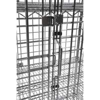 Chariot de s&eacute;curit&eacute;, Chrom&eacute;, 48" x 69" x 24", Capacit&eacute; 500 lb Groupe Belzile Dickner