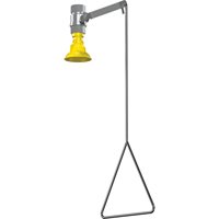 Vertical Supply Emergency Shower Station, Ceiling-Mount Groupe Belzile Dickner