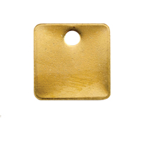Blank Tags, Brass, 1.25" dia Groupe Belzile Dickner