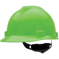 Casques de protection V-Gard<sup>MD</sup> - Suspensions Fas-Trac<sup>MD</sup>, Suspension Rochet, Vert lime SAF978 | Dickner Inc