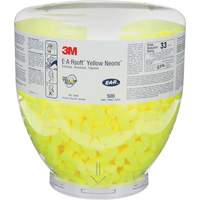 E-A-Rsoft Yellow Neons Earplugs, Bulk - Canister Groupe Belzile Dickner
