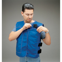 Vestes de refroidissement avec pochettes pour insertions, Grand, Bleu royal Groupe Belzile Dickner