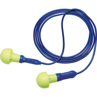 Bouchons d'oreilles d&eacute;tectables E-A-R Push-ins, Avec cordon, Taille unique, Vrac - Sac en poly, NRR dB NRR 28 dB Groupe Belzile Dickner