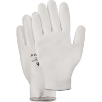 Gants enduit &agrave; paume tricot&eacute;e blanc, Taille Petit/7, Rev&ecirc;tement Polyur&eacute;thane, Enveloppe en PEHP, EN 388 niveau 2 Groupe Belzile Dickner