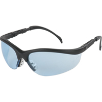 Lunettes de s&eacute;curit&eacute; Klondike, Lentille Bleu p&acirc;le, Anti-&eacute;gratignures, R&eacute;pond ou surpasse la norme CSA Z94.3 Groupe Belzile Dickner