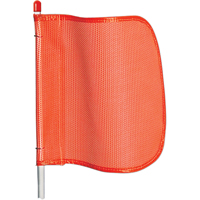 Tiges d'avertissement pour usage g&eacute;n&eacute;ral, Fixation Filet&eacute;, Hauteur 5', Orange Groupe Belzile Dickner