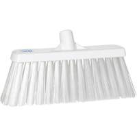 Food Hygiene Broom, 11.7"x3", Polyester, White Groupe Belzile Dickner