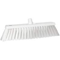 Large Particle Push Broom Head, 2-1/2", Polyester, White Groupe Belzile Dickner