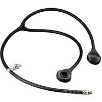 Tuyau de respiration combin&eacute; &agrave; deux arriv&eacute;es dair mont&eacute; &agrave; lavant Groupe Belzile Dickner